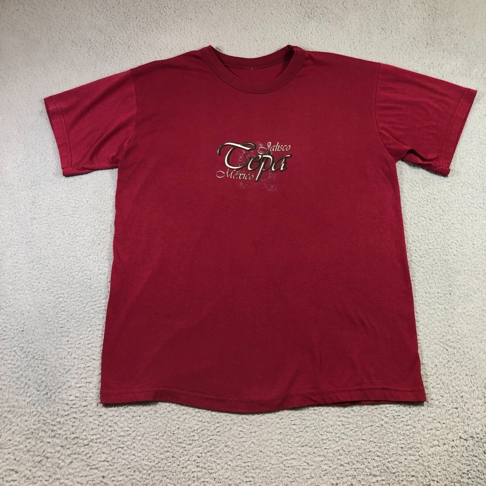 jalisco copa mexico T Shirt Mens XL red destination tee